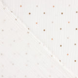 Musselina Estampada Soft Dots Bege - Ribes y Casals