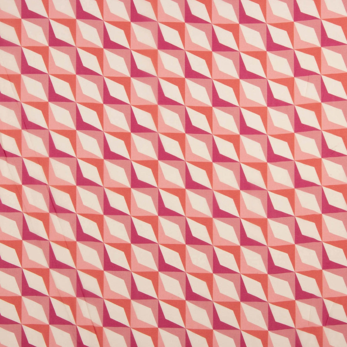 Gasa Viscosa Rombos Vintage - Ribes y Casals