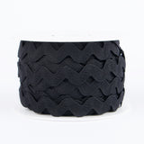 Fita Ondulada Preta 9mm - Ribes y Casals