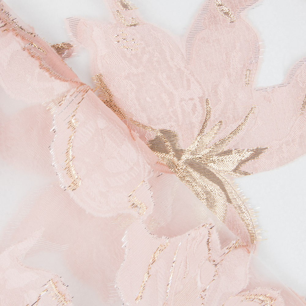 Fantasia Organza Brocado Rosa Maquilhagem - Ribes y Casals