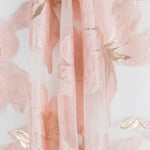 Fantasia Organza Brocado Rosa Maquilhagem - Ribes y Casals