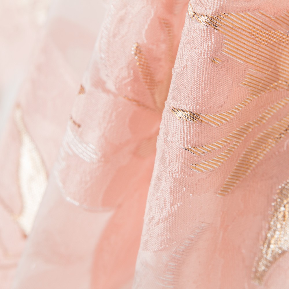 Fantasia Organza Brocado Rosa Maquilhagem - Ribes y Casals