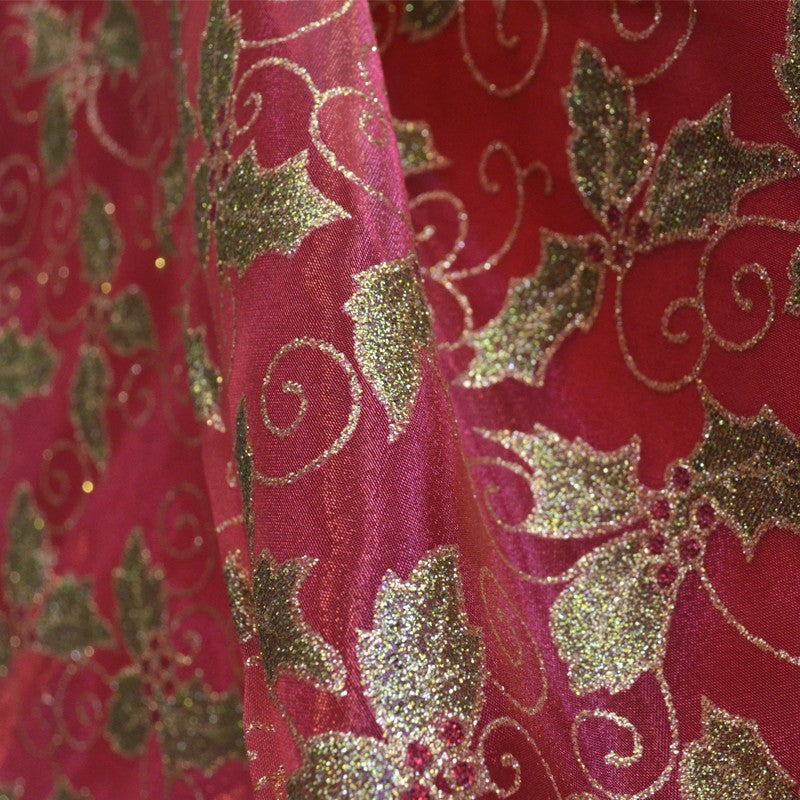 Organza Natalícia Azevinho Vermelha - Ribes y Casals