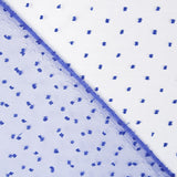 Organza Poliéster Plumeti Azulão - Ribes y Casals