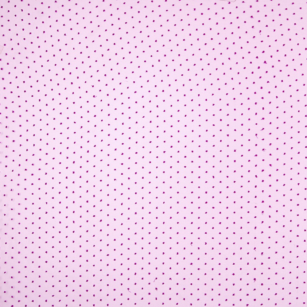 Organza Poliéster Plumeti Buganvília - Ribes y Casals