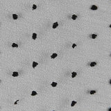 Tecido de Organza Plumeti Preto - Ribes y Casals