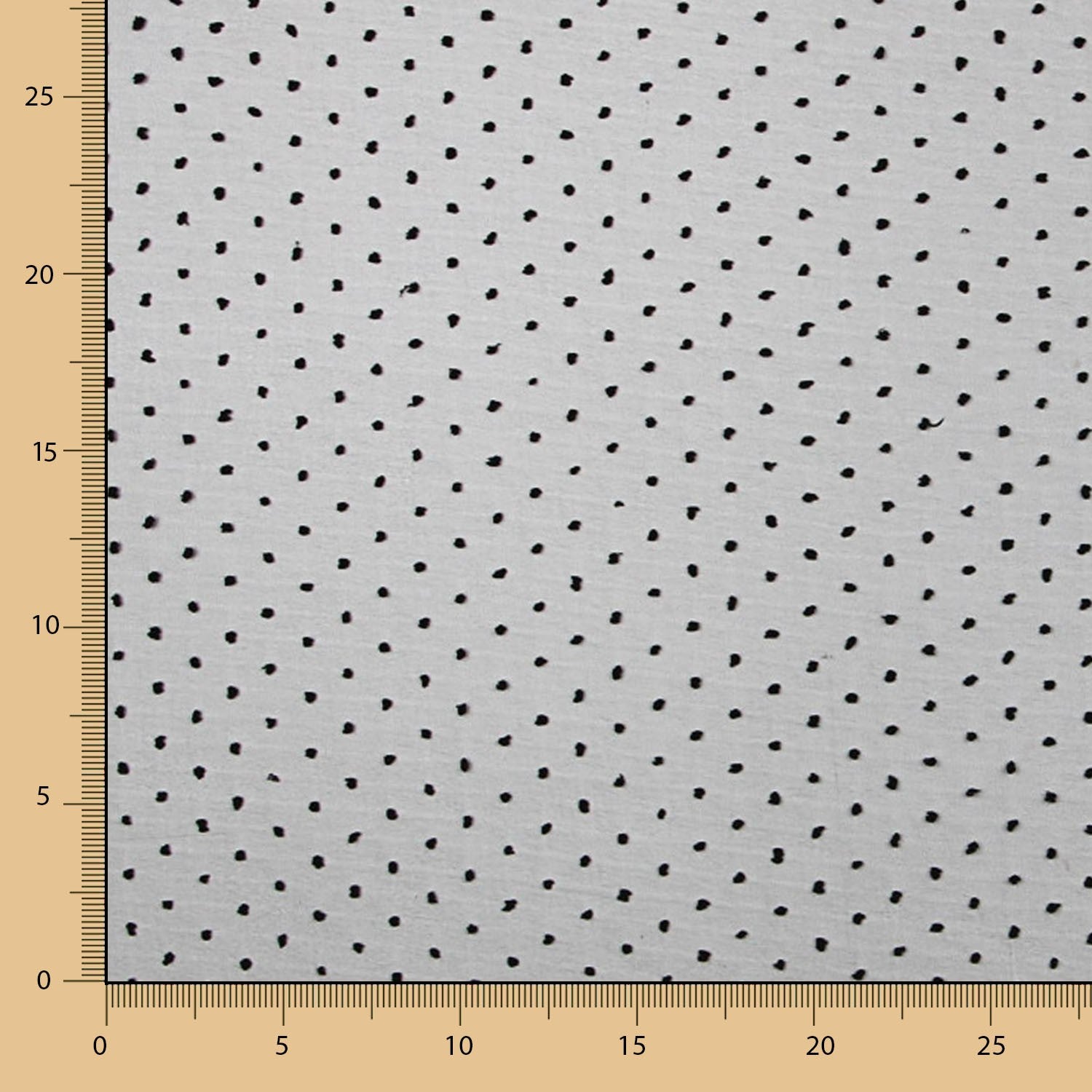 Tecido de Organza Plumeti Preto - Ribes y Casals