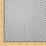 Tecido de Organza Plumeti Preto - Ribes y Casals