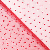 Organza Poliéster Plumeti Vermelho - Ribes y Casals