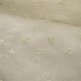 Organza Seda Bordada - Ribes y Casals