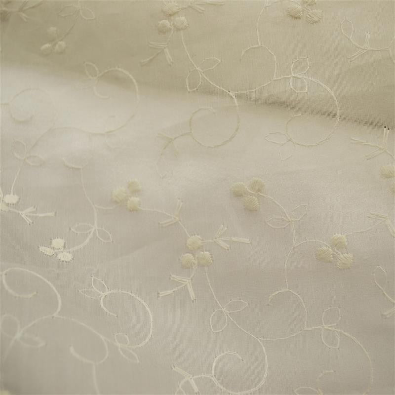 Organza Seda Bordada - Ribes y Casals