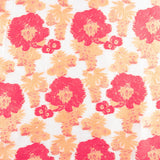 Retal Organza Brocada Corales 80x140 cm - Ribes y Casals