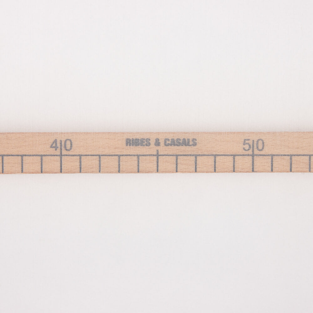 Organza Seda Natural Branco - Ribes y Casals