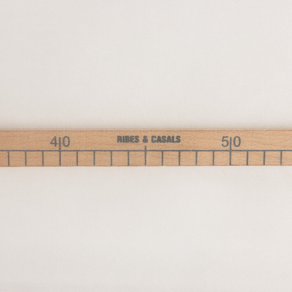 Organza Seda Natural Marfim - Ribes y Casals