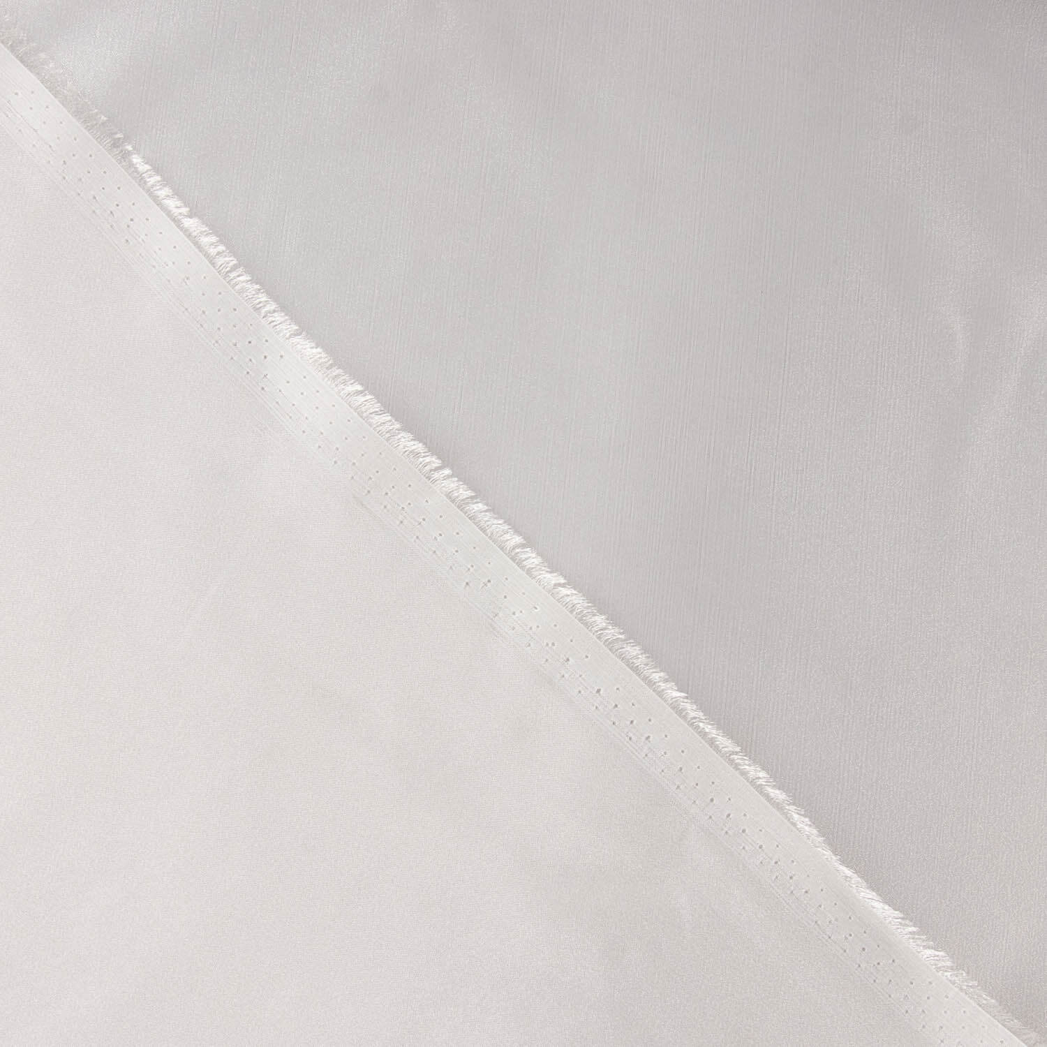 Organza de poliéster branca natural - Ribes y Casals