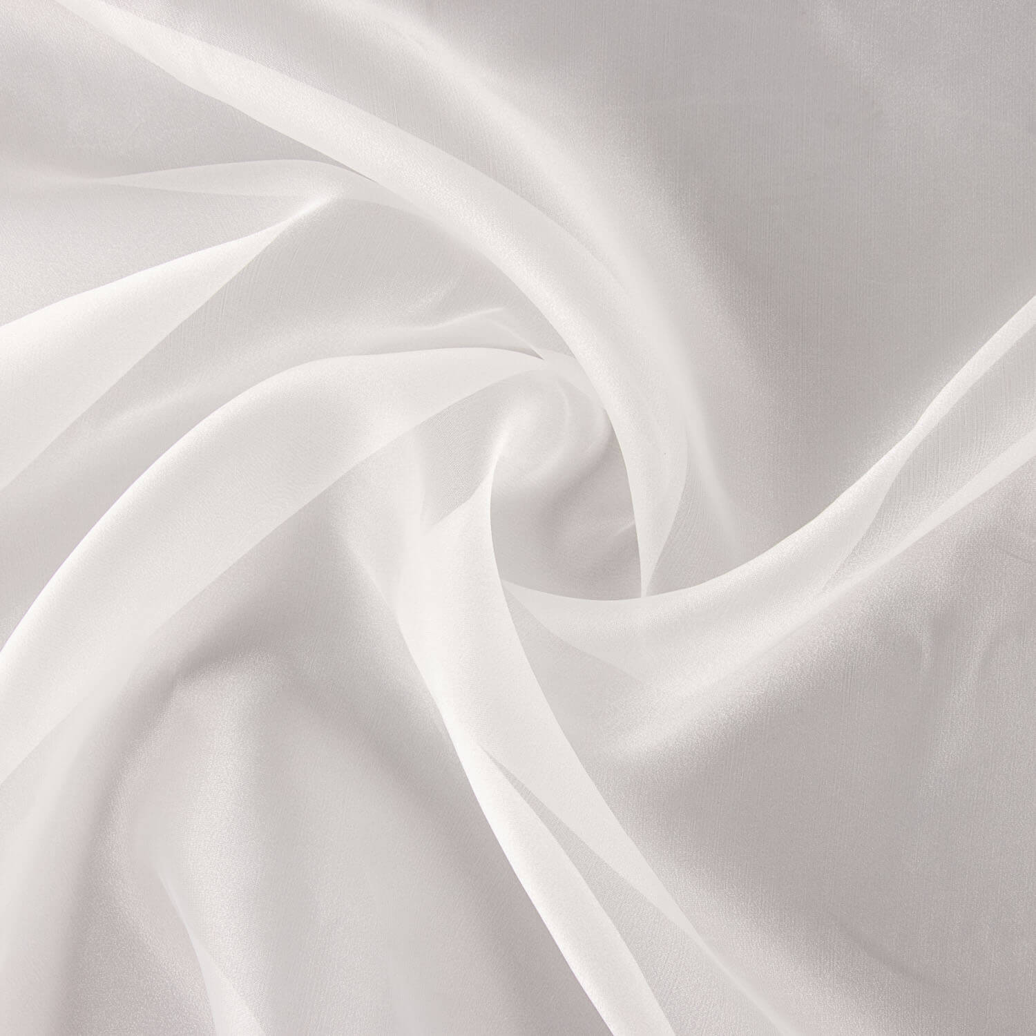 Organza de poliéster branca natural - Ribes y Casals