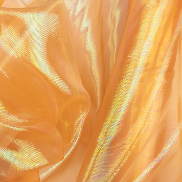 Organza Iris em tom laranja - Ribes y Casals