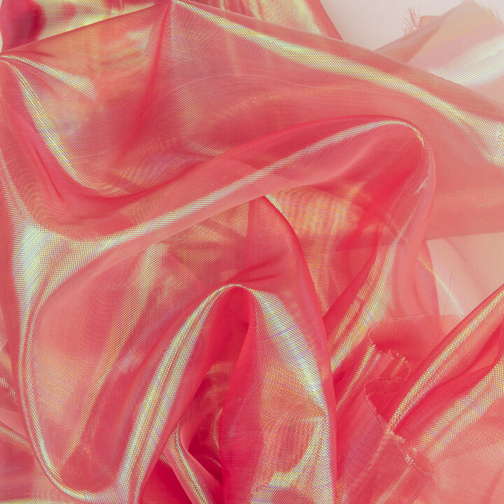 Organza Iris, tom vermelho - Ribes y Casals