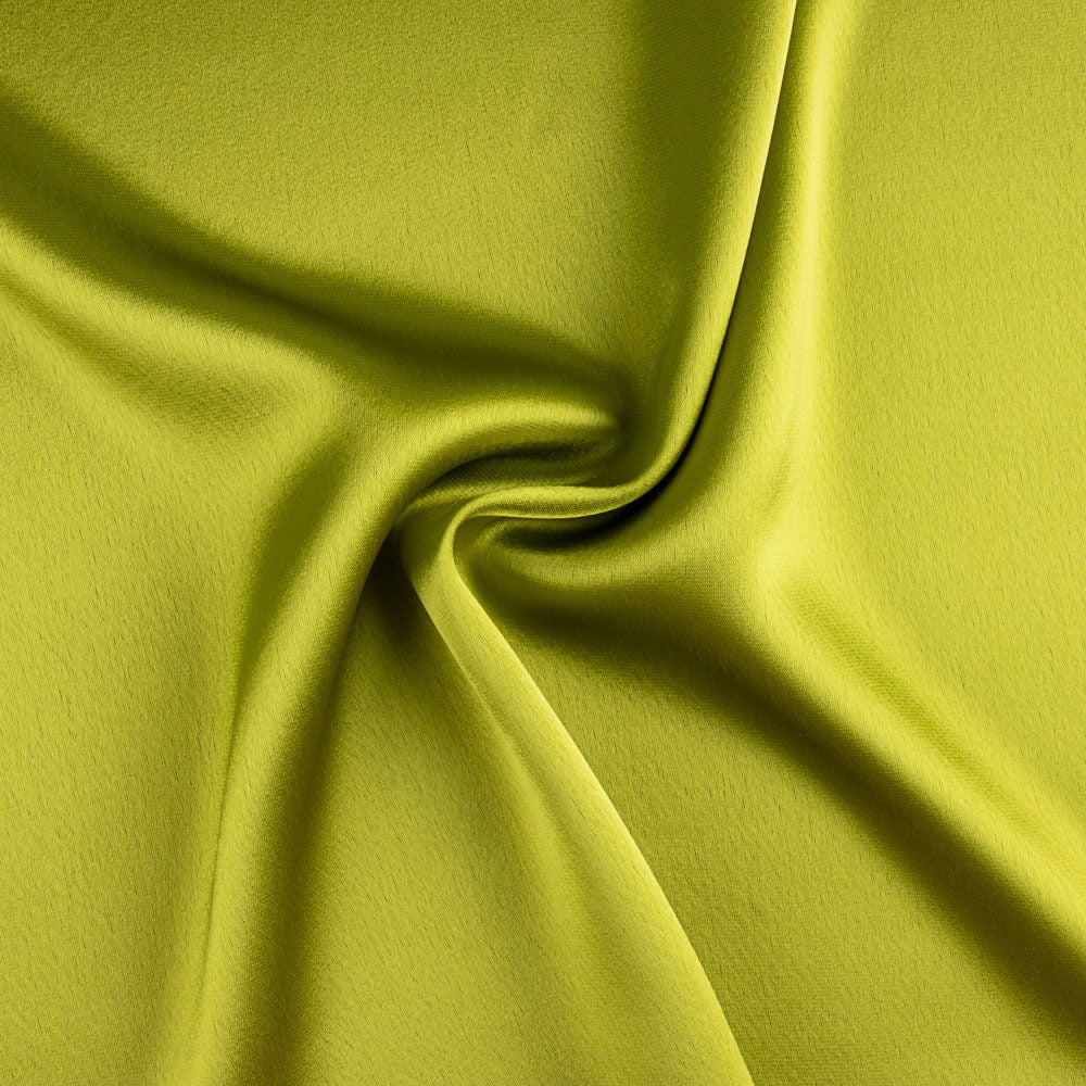 Retal Otomán Satén de Triacetato Verde Pistacho 180x145 cm - Ribes y Casals