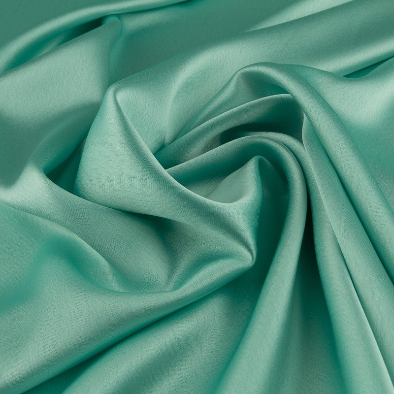 Retal Otomán Satén de Triacetato Verde Agua 165x145 cmcm - Ribes y Casals