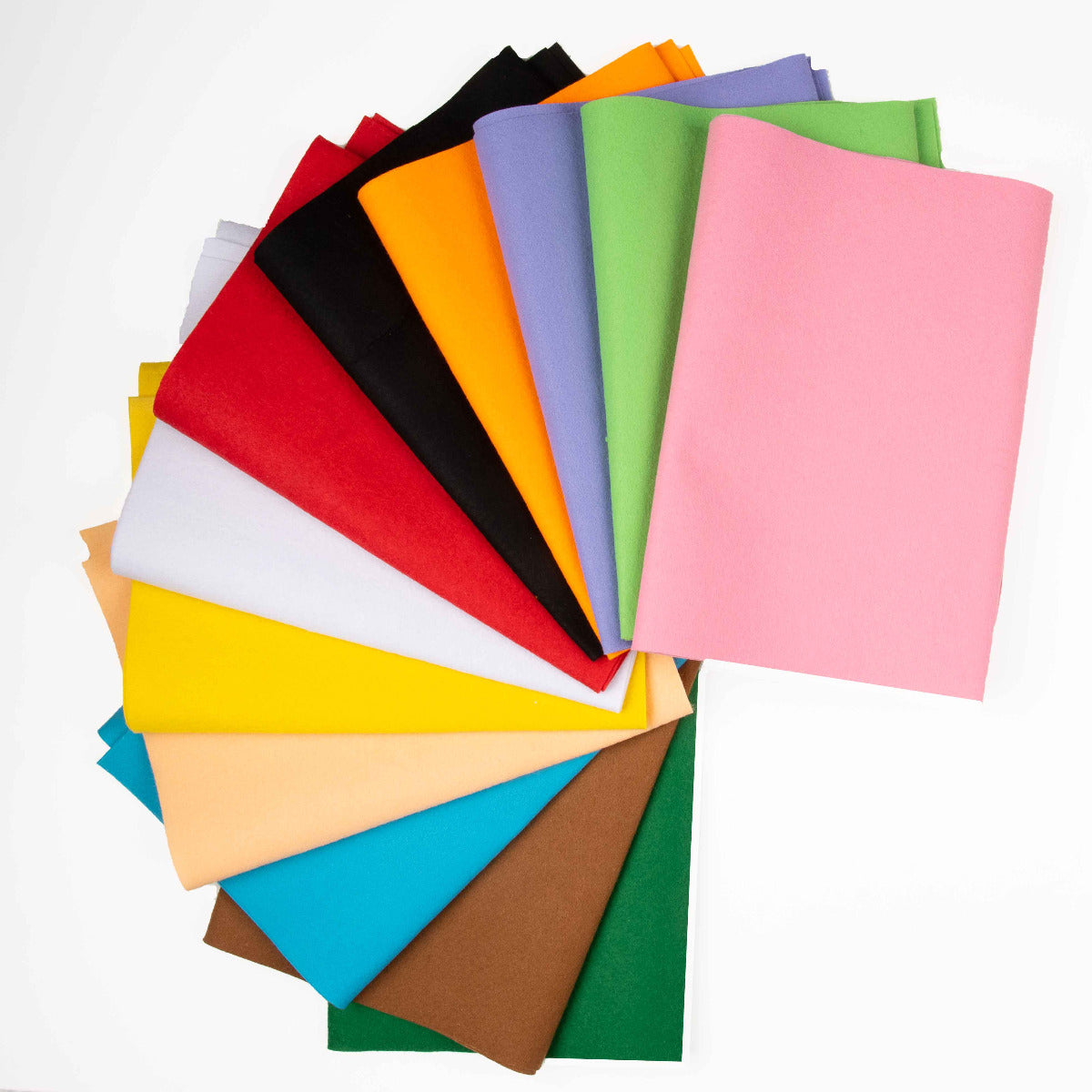 Artesanato em feltro –  12 cores Pack 1 - Ribes y Casals