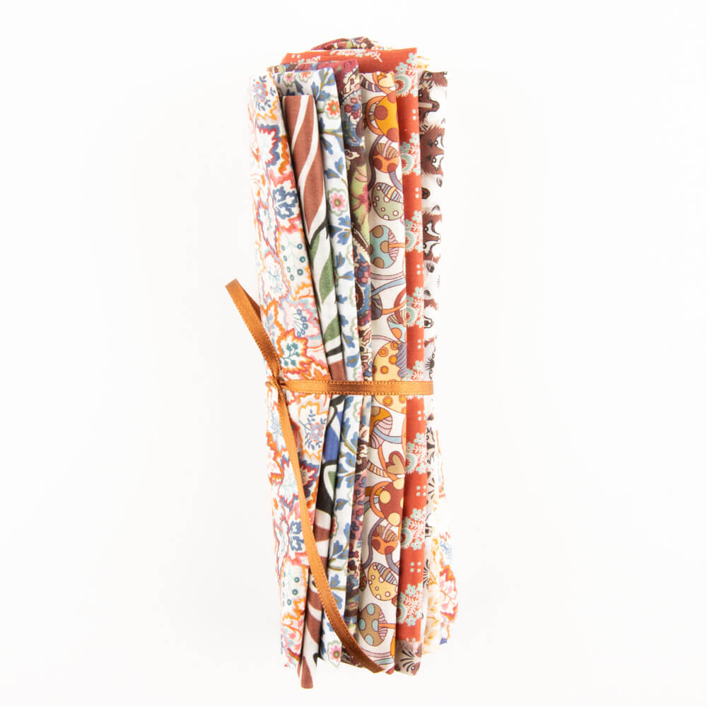 Pack Patchwork Algodão Liberty Púrpura - Ribes y Casals