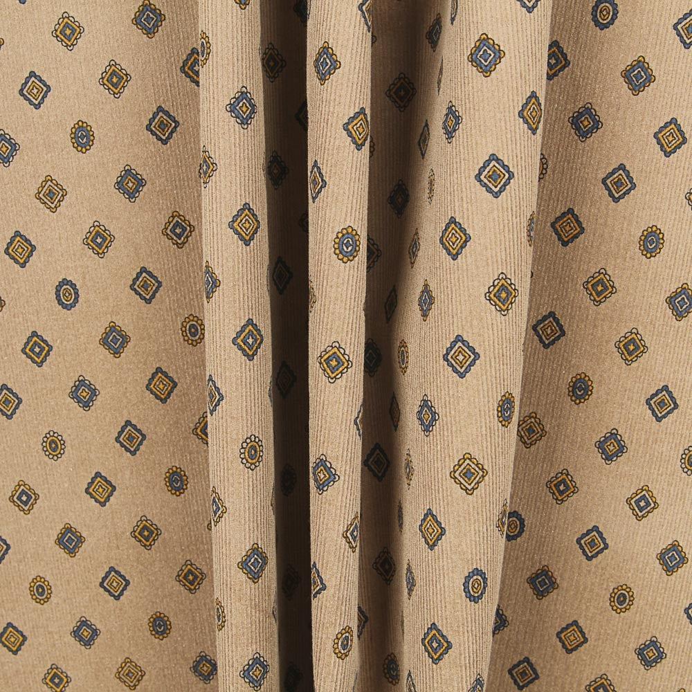 Algodão Canelado Chelsea Bege - Ribes y Casals