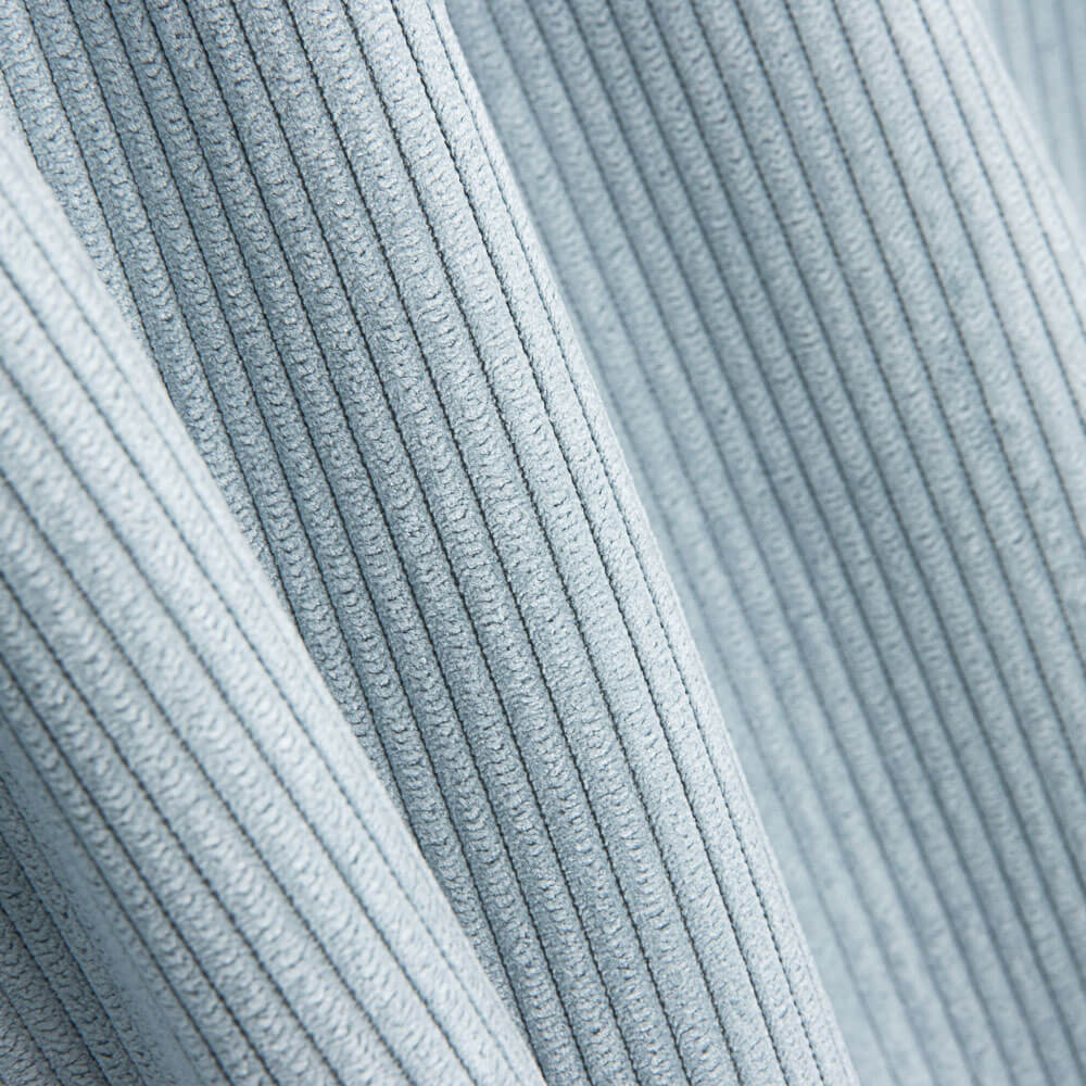 Estofos em veludo de bombazina Azul Claro - Ribes y Casals