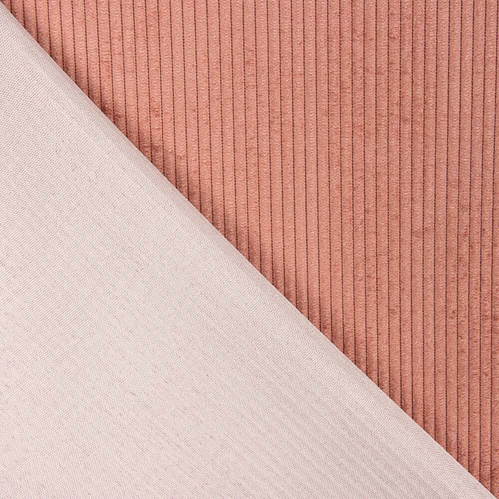 Estofos em veludo de bombazina Coral - Ribes y Casals