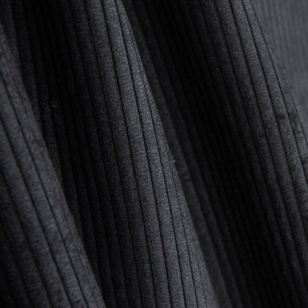 Estofos em veludo de bombazina Preto - Ribes y Casals