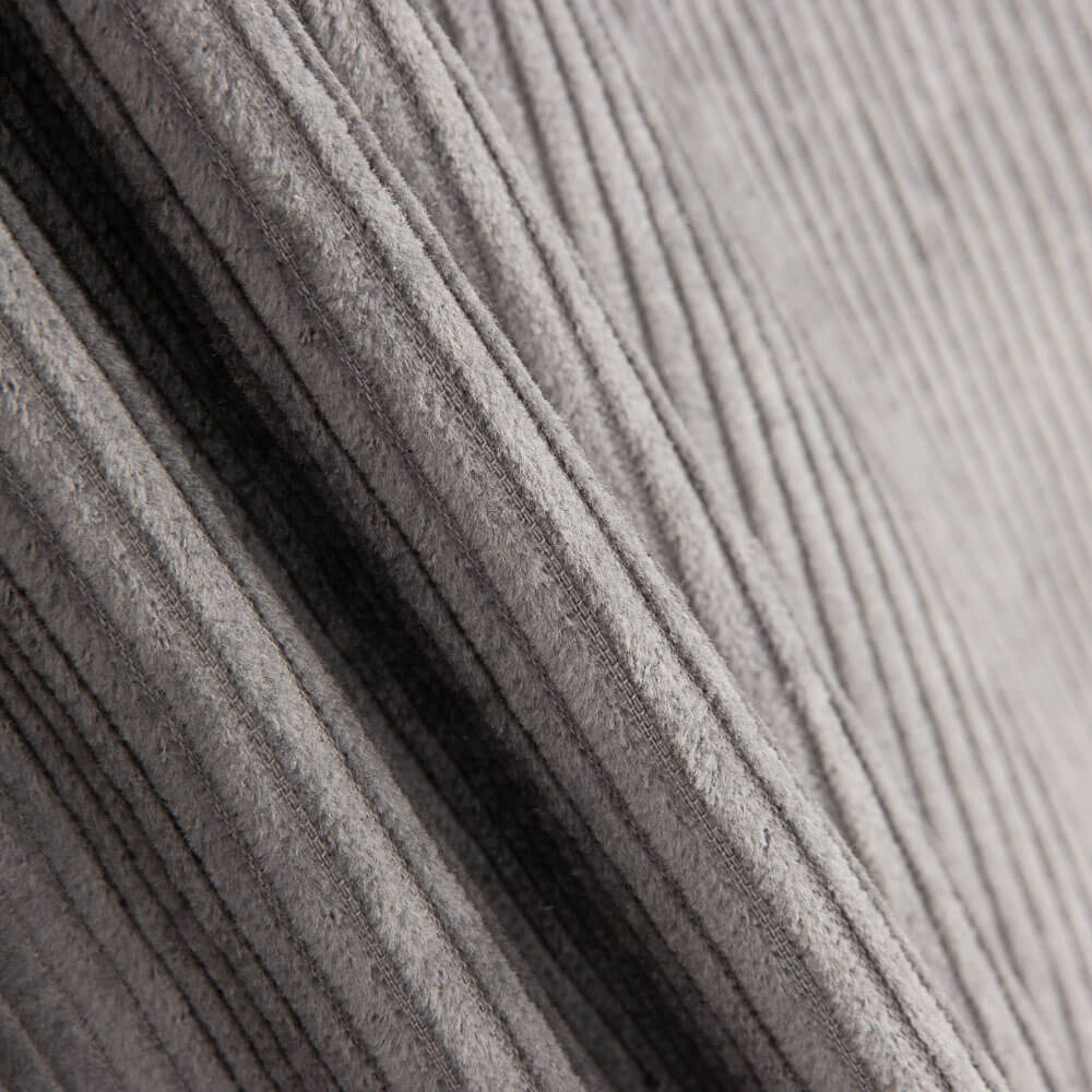 Veludo Cotelê Elástico Cinza - Ribes y Casals