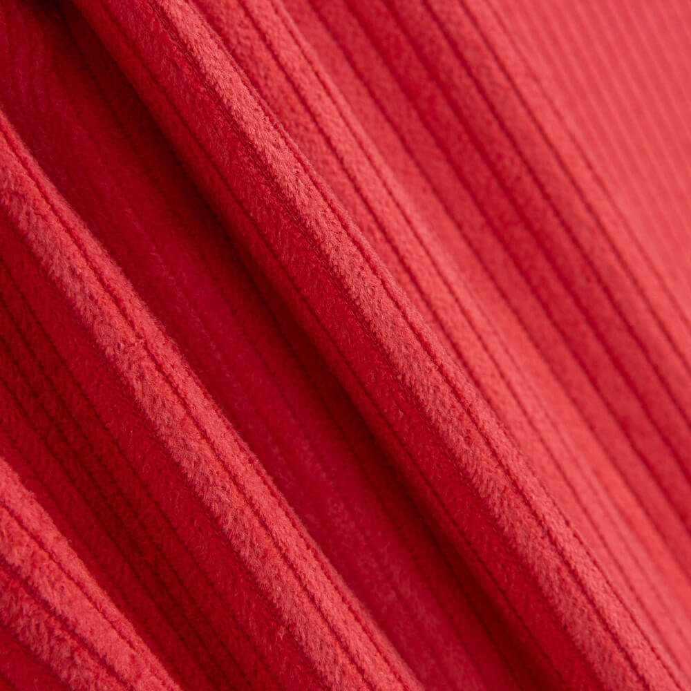 Veludo Cotelê Elástico Vermelho - Ribes y Casals