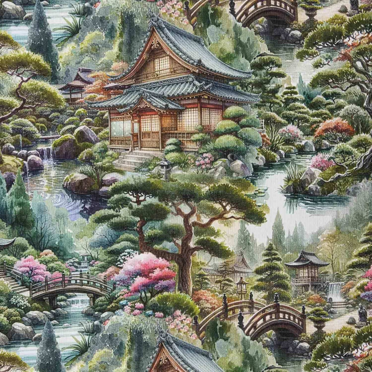 Panamá Estampado Japão - Ribes y Casals