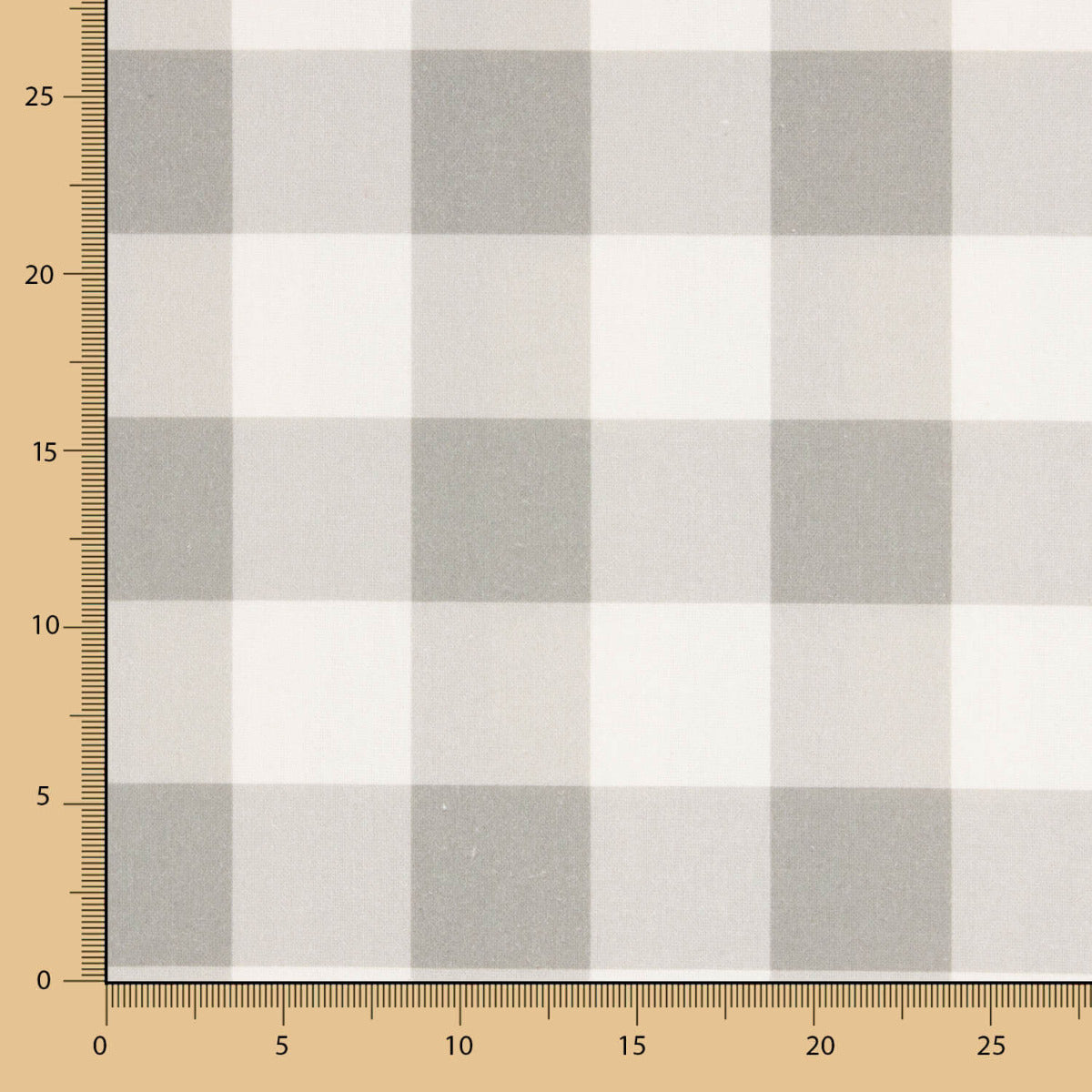 Panamá Hogar Estampado Cuadro Maxi Gris - Ribes y Casals