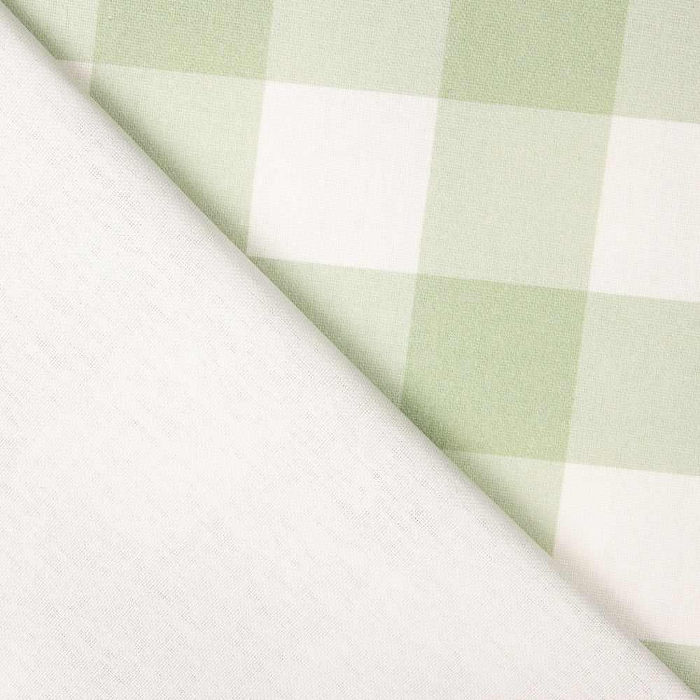 Panamá Hogar Estampado Cuadro Maxi Verde Manzana - Ribes y Casals