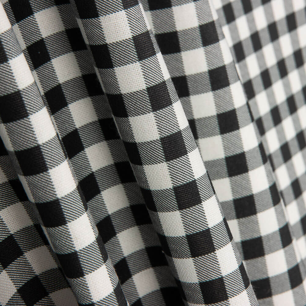 Panamá Hogar Estampado Cuadro Mini Negro - Ribes y Casals