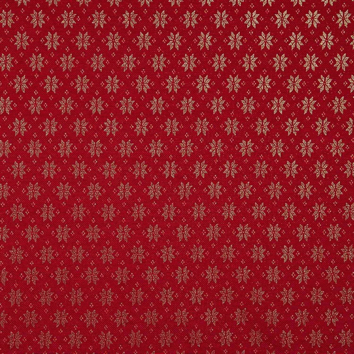 Panamá Natal Lurex Estrelas Vermelhas - Ribes y Casals