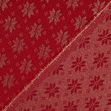 Panamá Natal Lurex Estrelas Vermelhas - Ribes y Casals