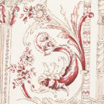 Panamá Algodão Florença Vermelha - Ribes y Casals