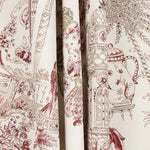 Panamá Algodão Florença Vermelha - Ribes y Casals