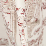 Panamá Algodão Florença Vermelha - Ribes y Casals