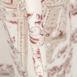 Panamá Algodão Florença Vermelha - Ribes y Casals