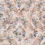 Tecido Lona Rosas Verde Água - Ribes y Casals