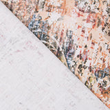 Tecido Lona Rosas Verde Água - Ribes y Casals