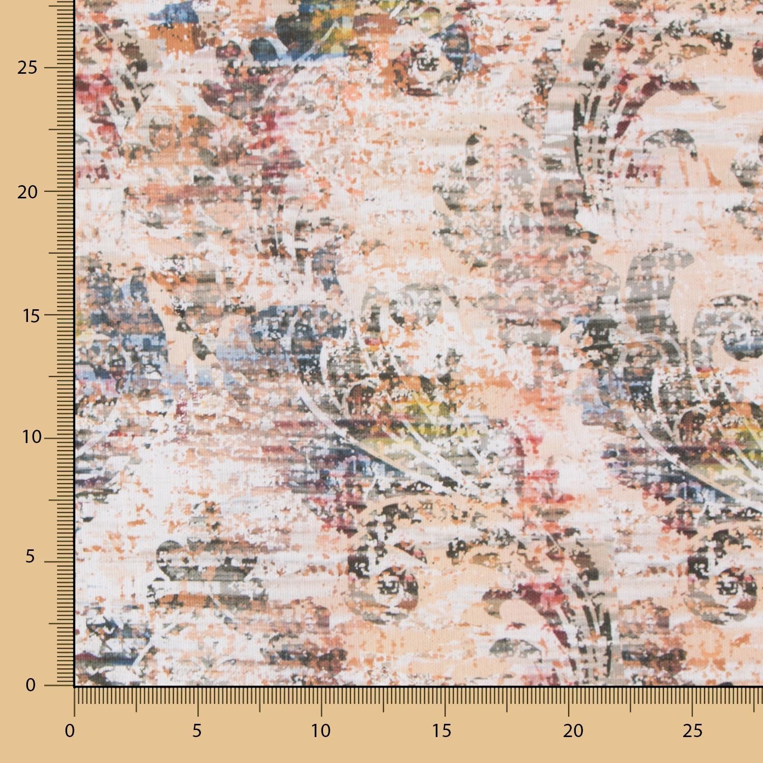 Retal Panamá Tapicería Abstracto Corales 80x280 cm - Ribes y Casals