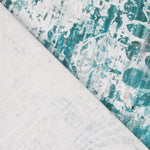 Tecido Lona Rosas Verde Água - Ribes y Casals