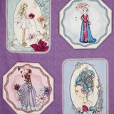 Painel Mirabelle Midnight Garden Lilás 61cm - Ribes y Casals