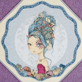 Painel Mirabelle Midnight Garden Lilás 61cm - Ribes y Casals