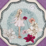 Painel Mirabelle Midnight Garden Lilás 61cm - Ribes y Casals