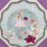 Painel Mirabelle Midnight Garden Lilás 61cm - Ribes y Casals